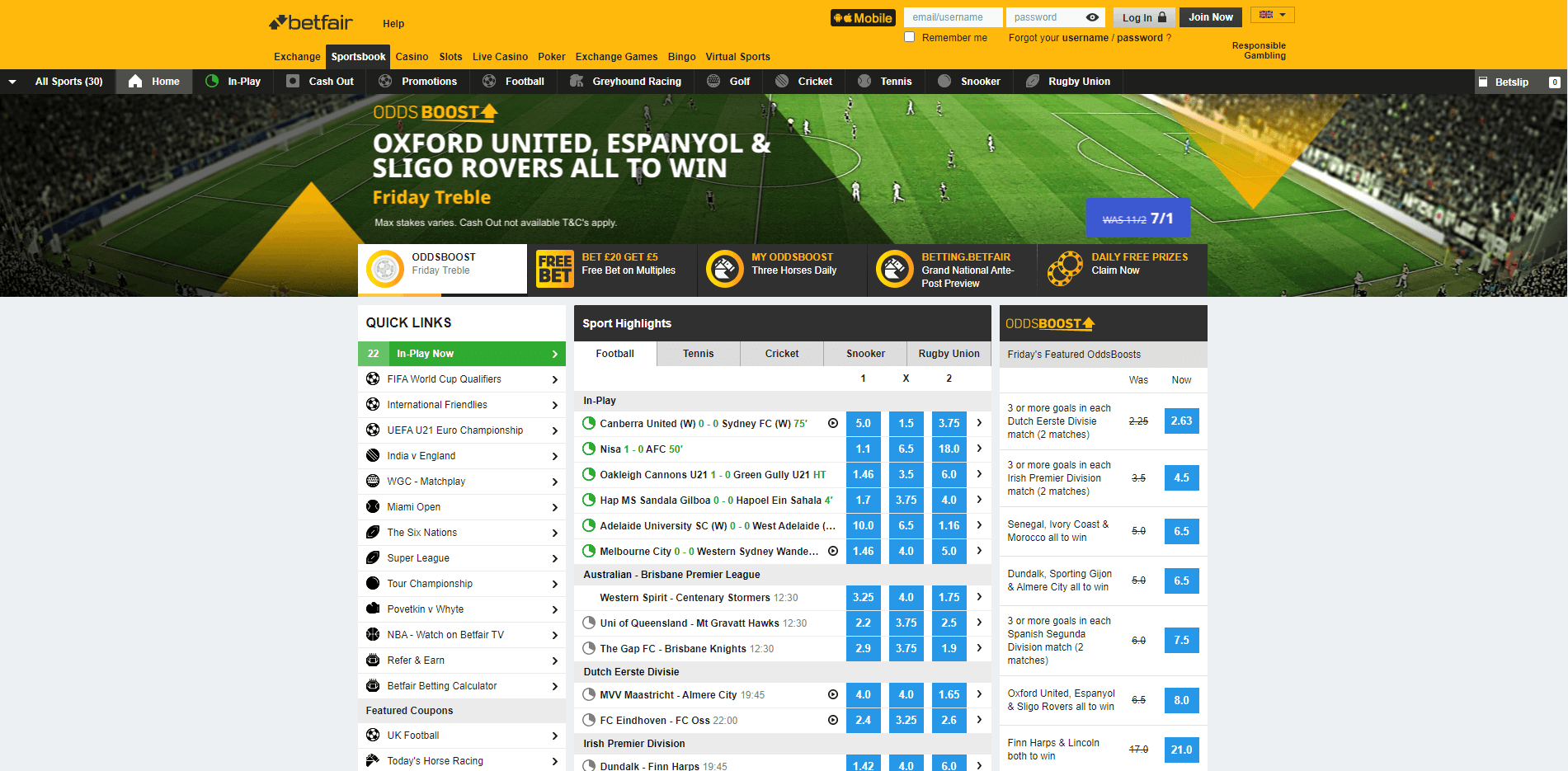 Betfair Betting Exchange Review