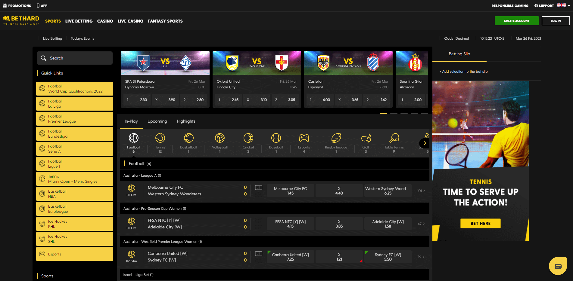 Bethard Sportsbook Review