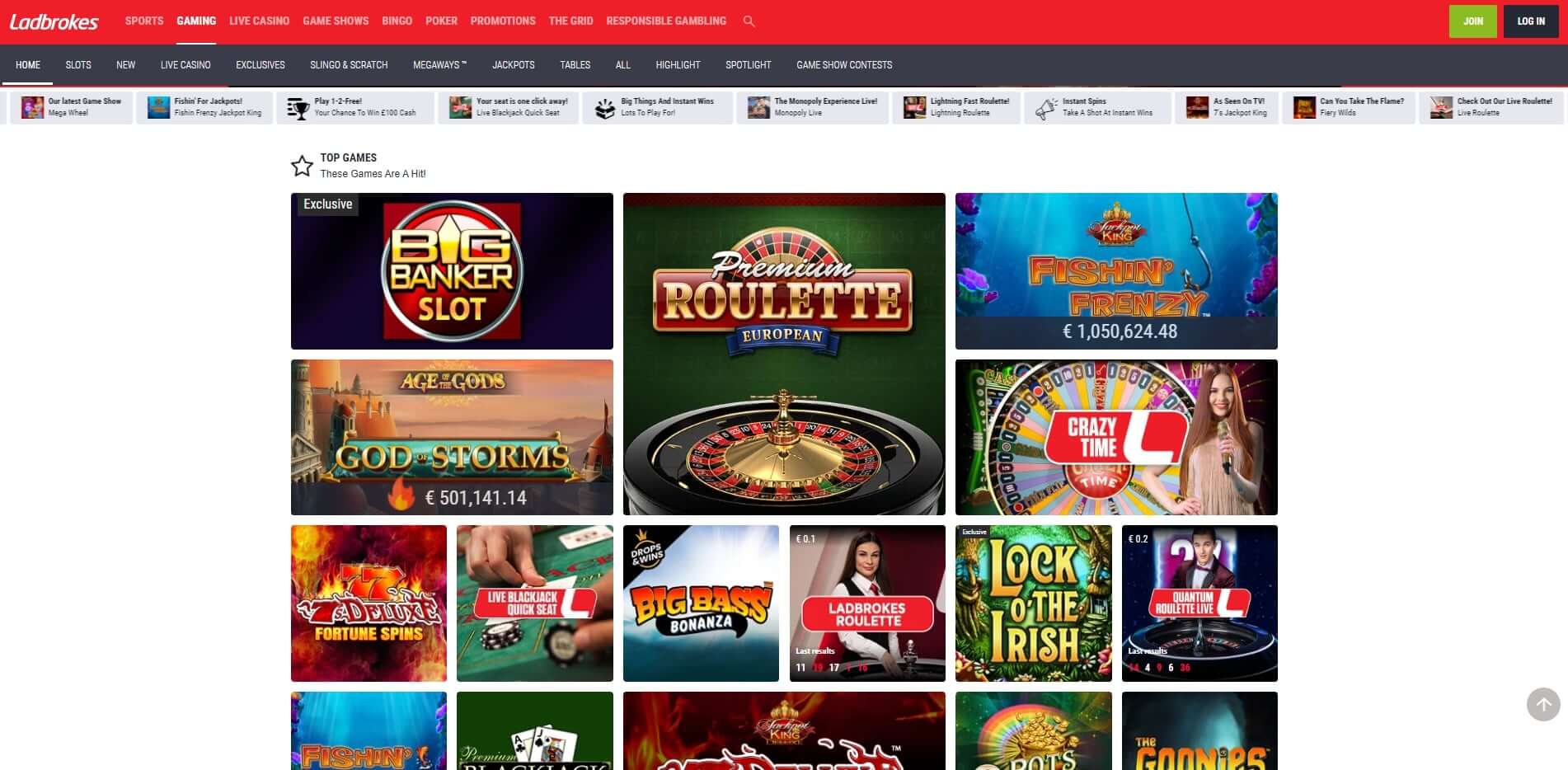 Ladbrokes Casino