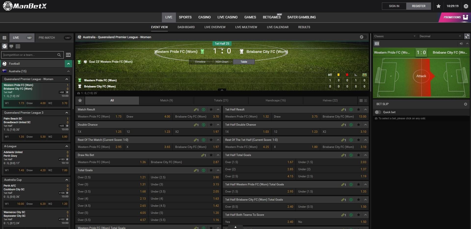 ManBetX Live Betting