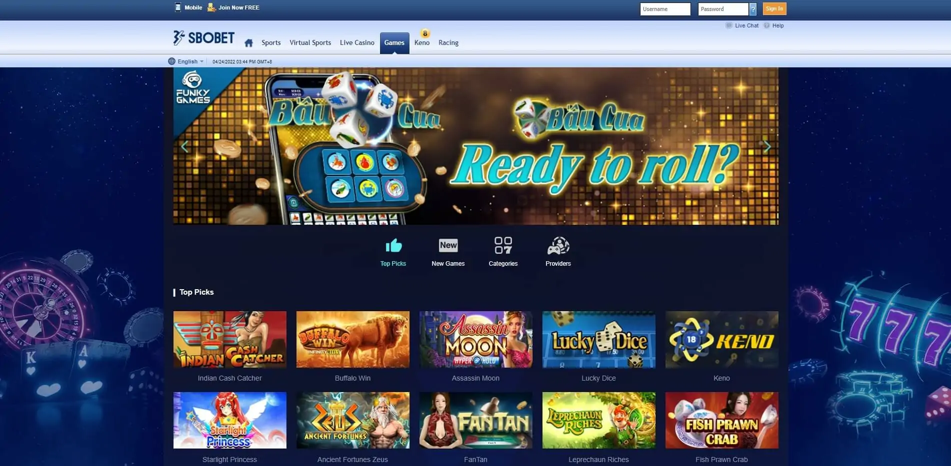 SBOBET Casino