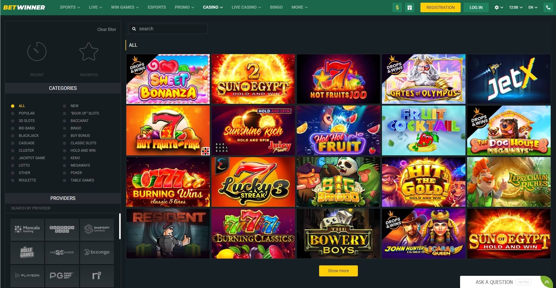 Betwinner Casino