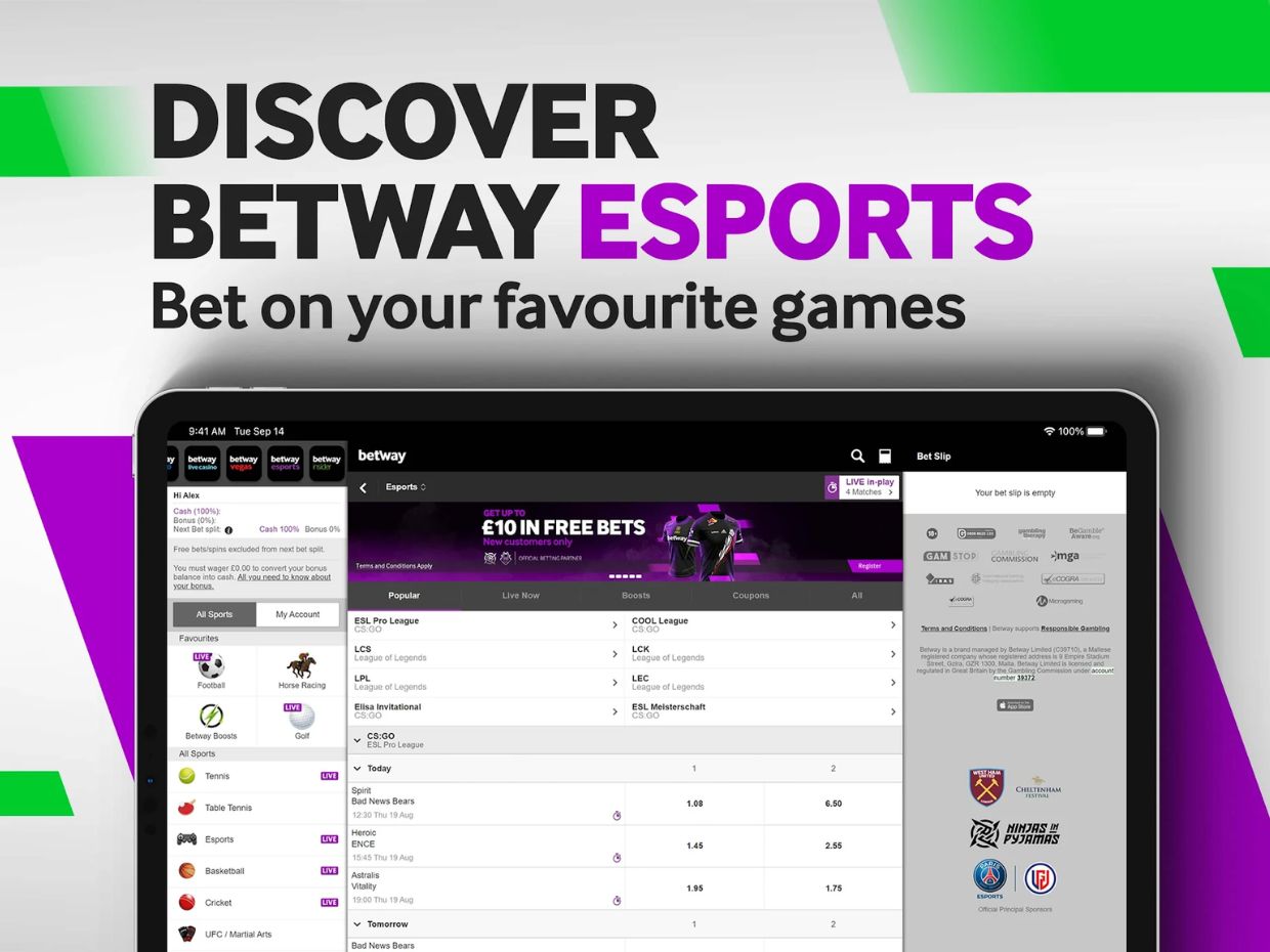 Betway App Esports