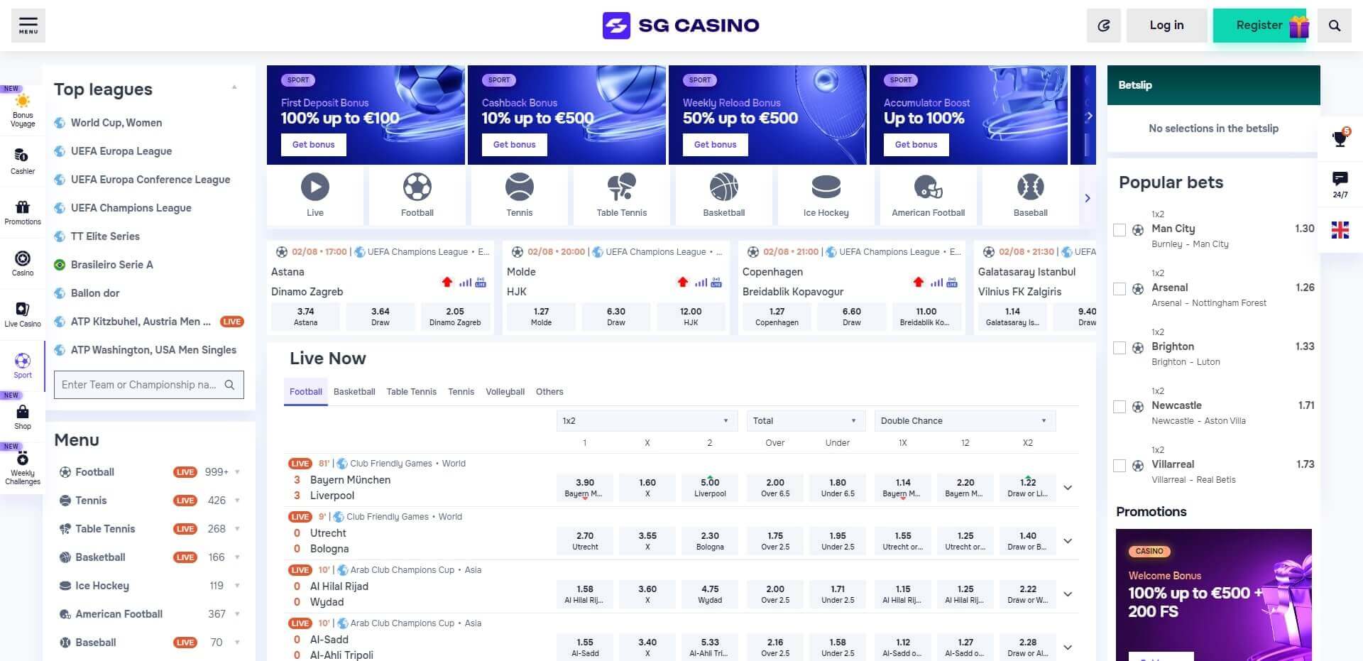 SG Casino Review