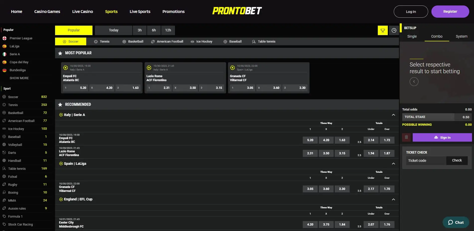 ProntoBet Review