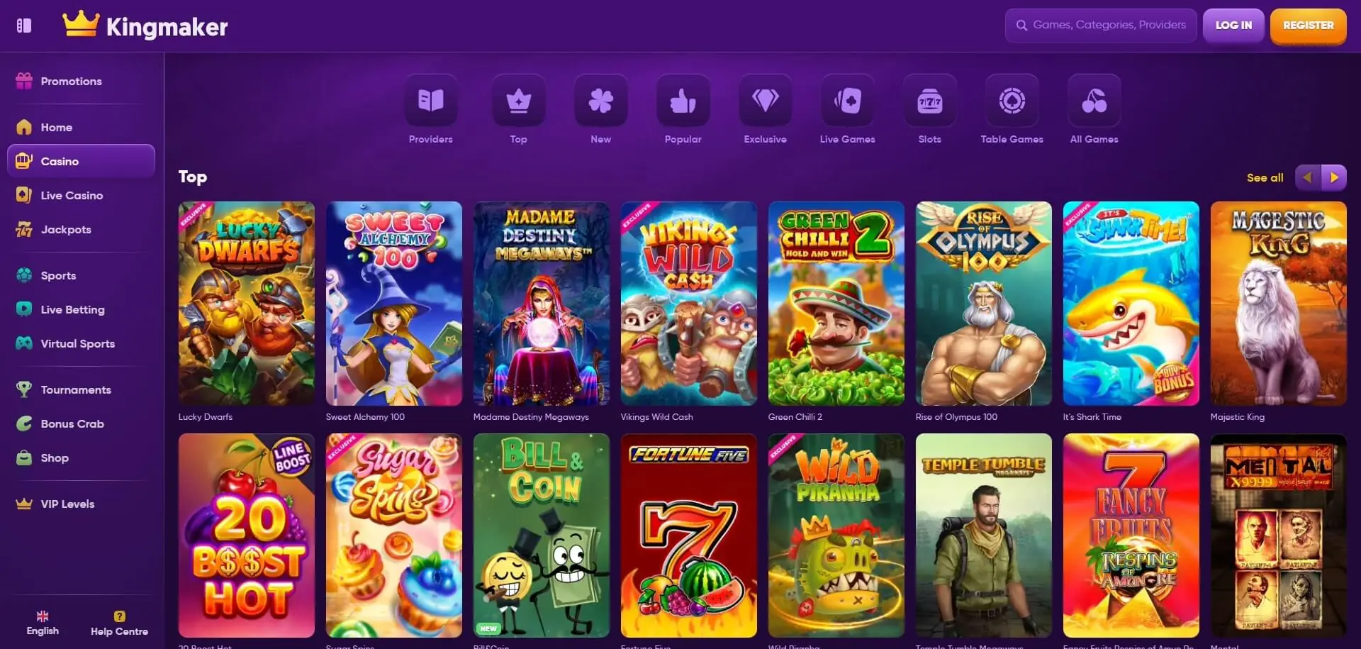 KingMaker Casino
