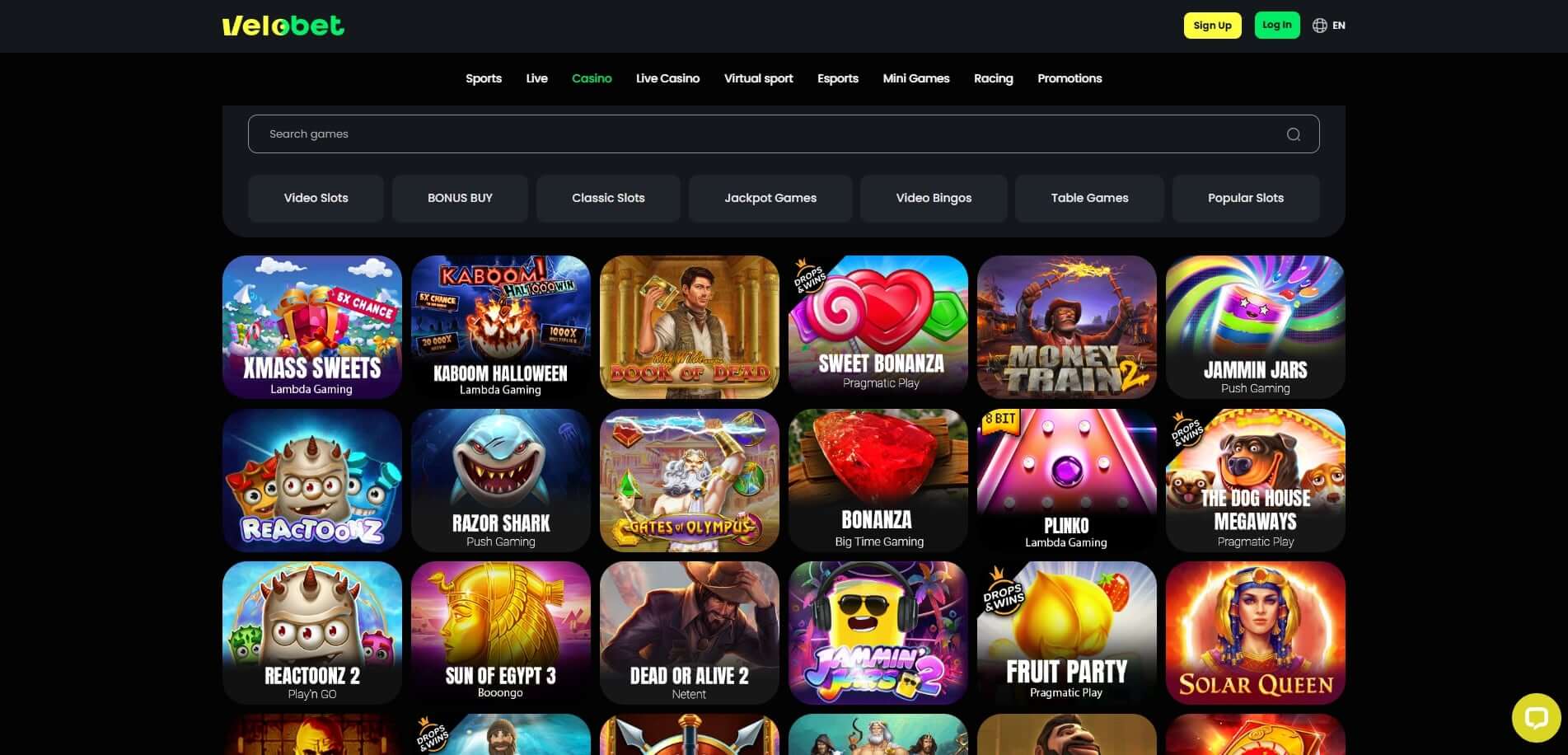 Velobet Casino