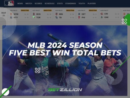 2024 Mlb Five Best Win Totals