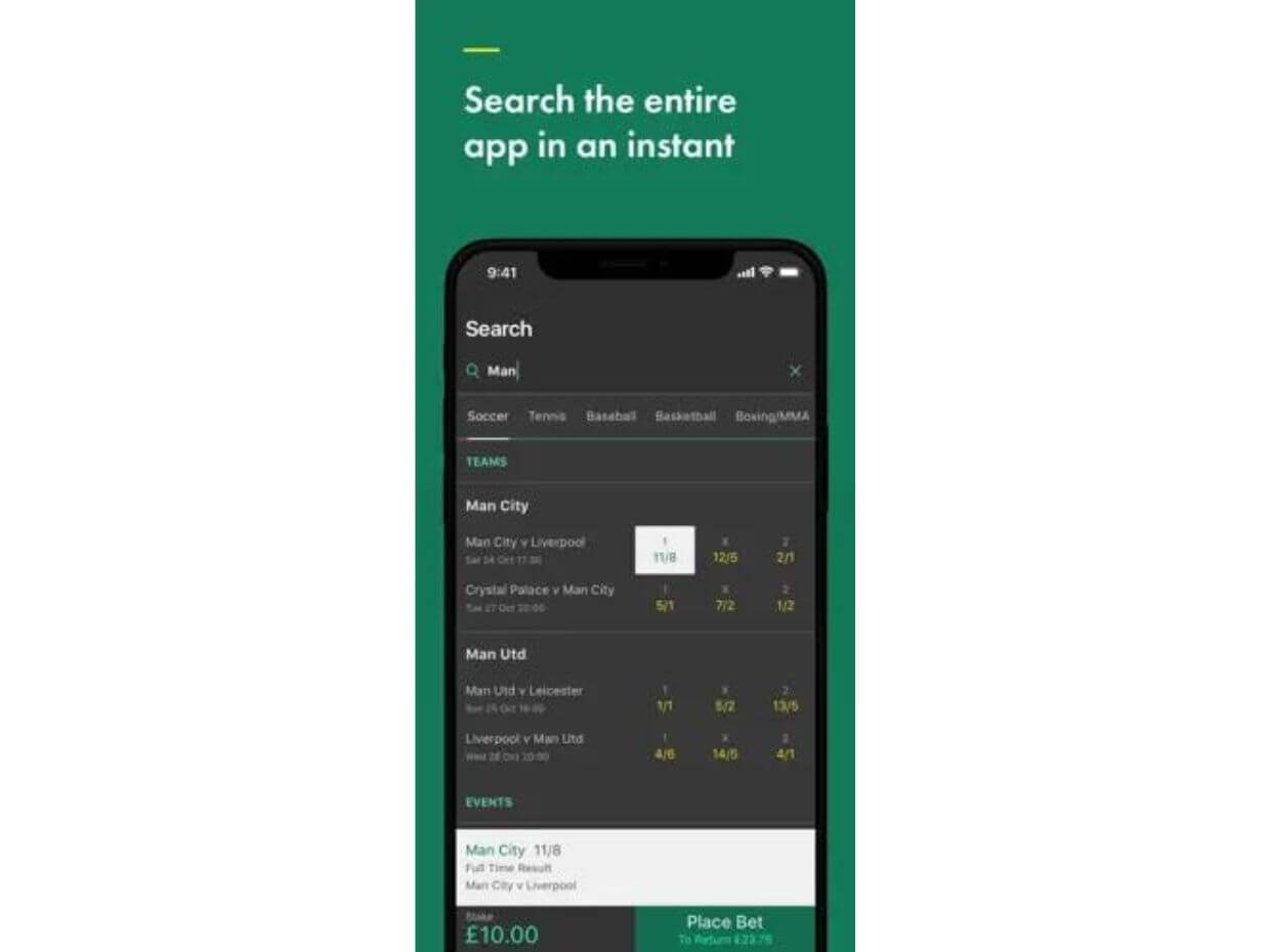 Application Search bet365
