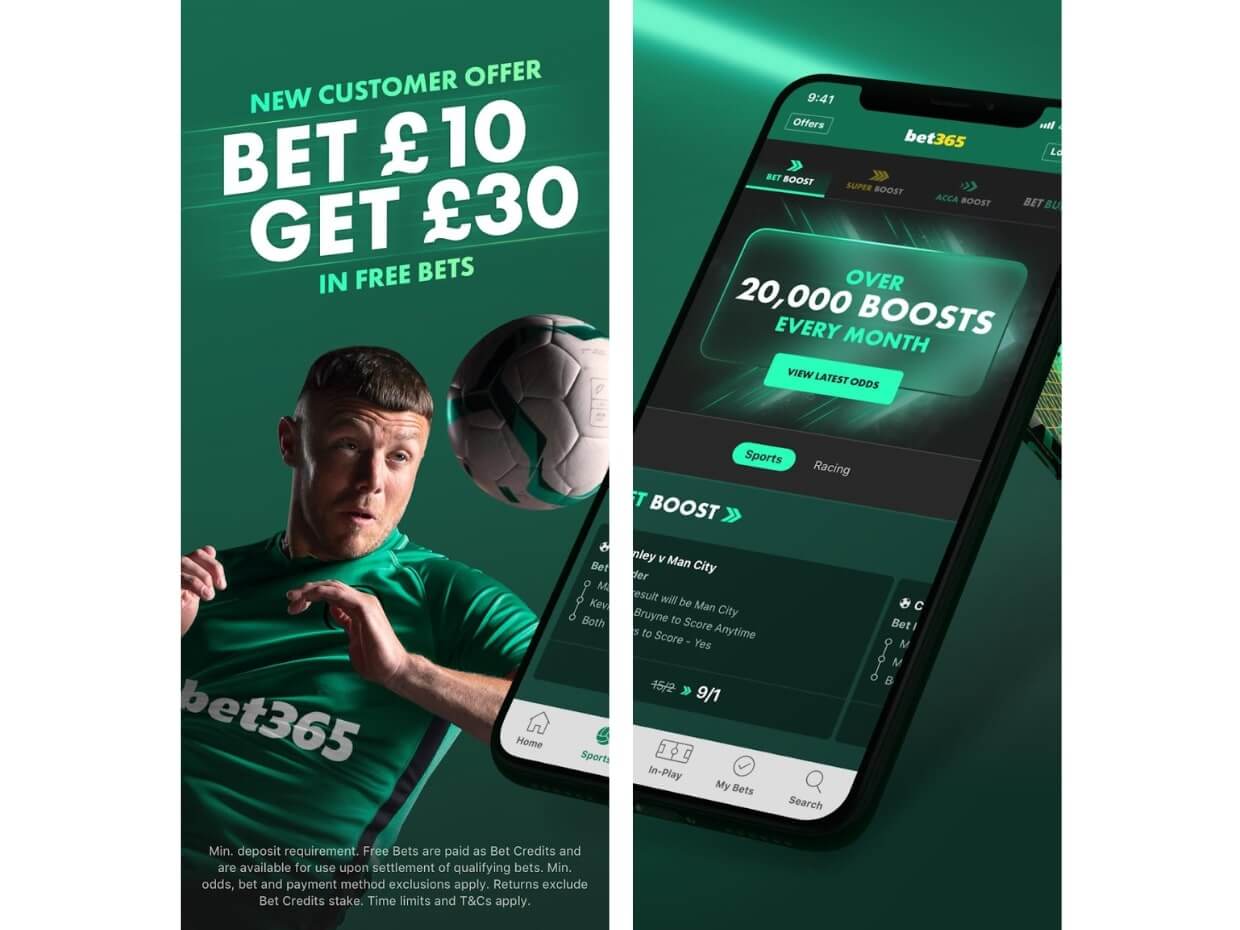 Application Offer bet365