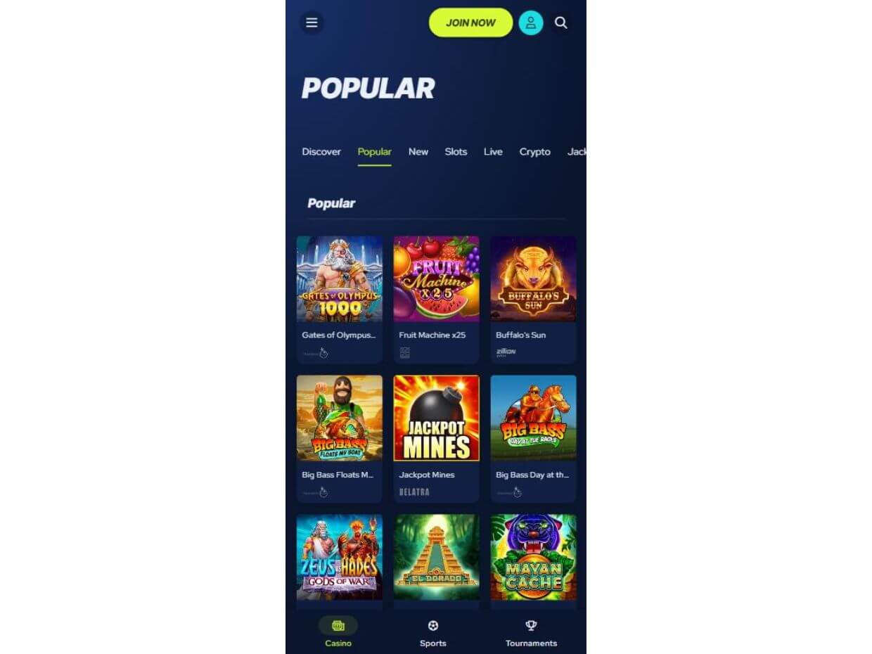 Mobile Casino BetBeast