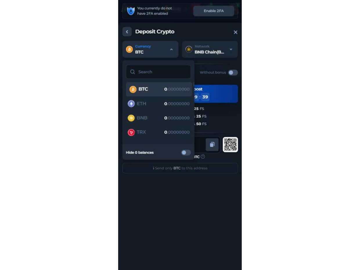 Mobile Deposit BetFury