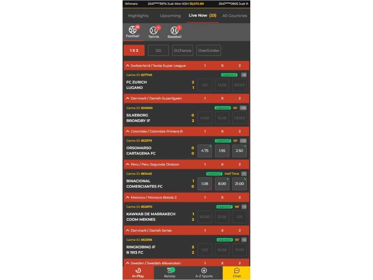 Mobile Live Betting BetLion