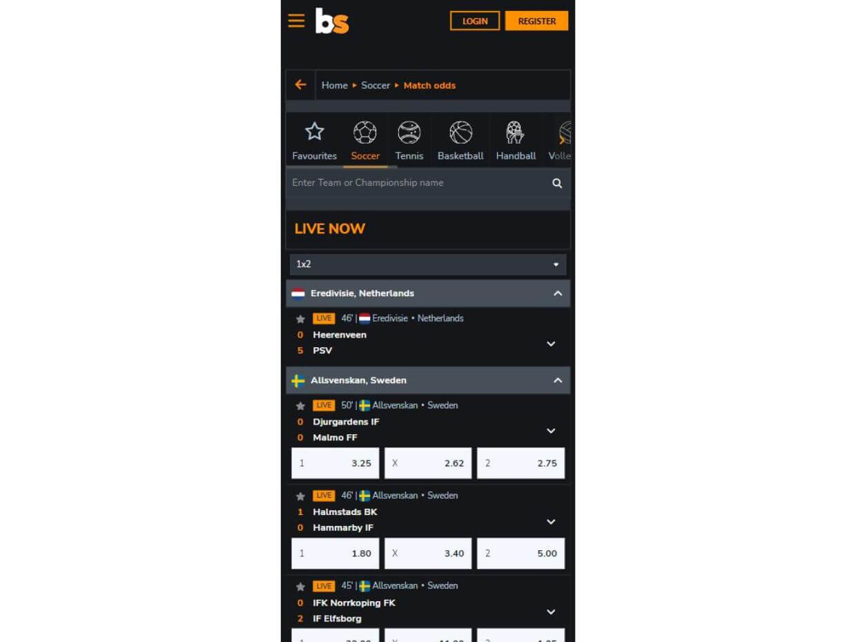 Mobile Live Betting Betstro