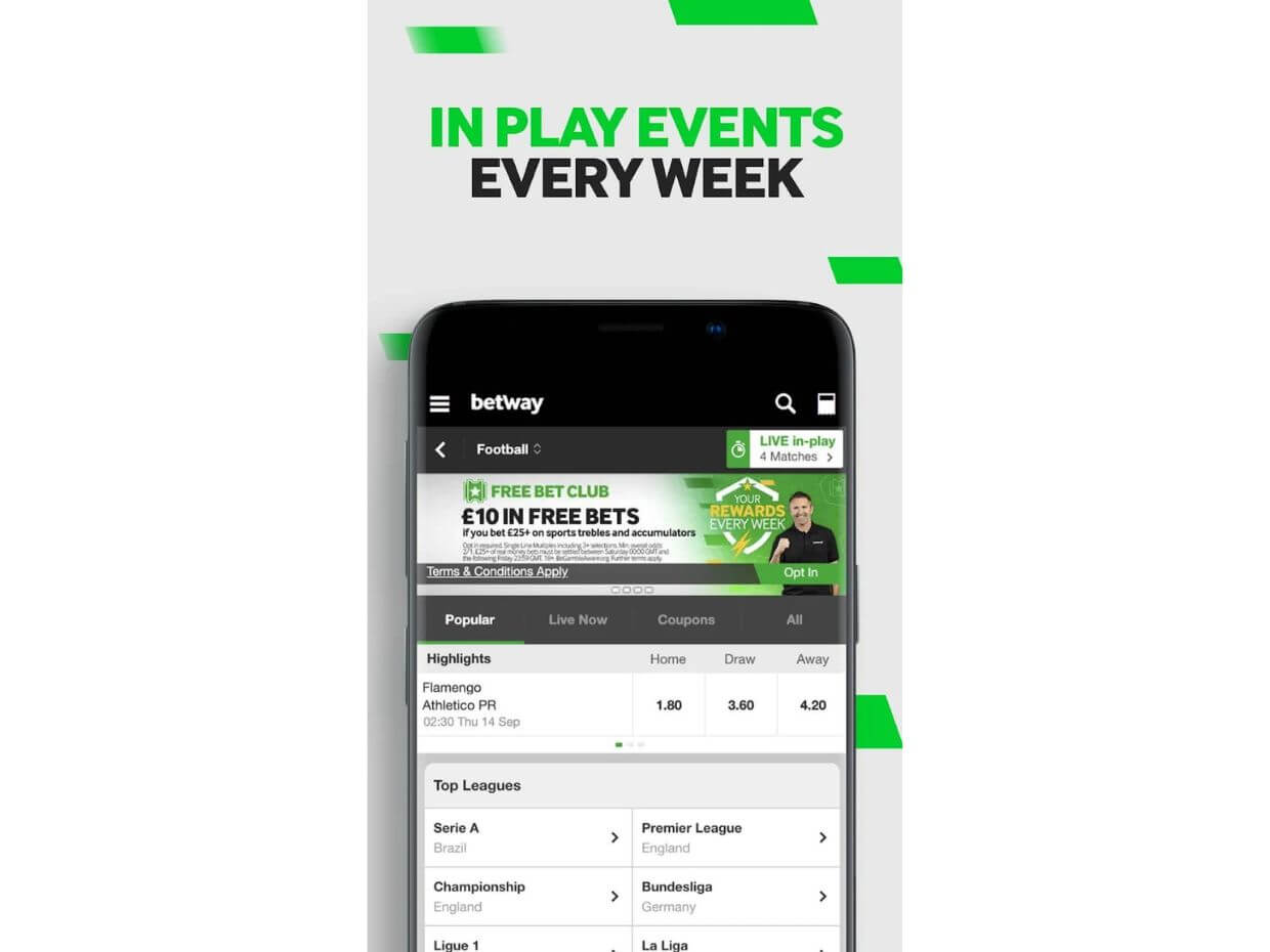 Application Google Betway