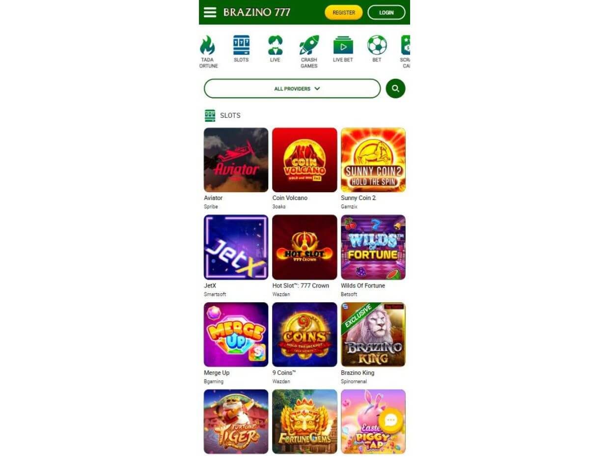 Mobile Casino Brazino777