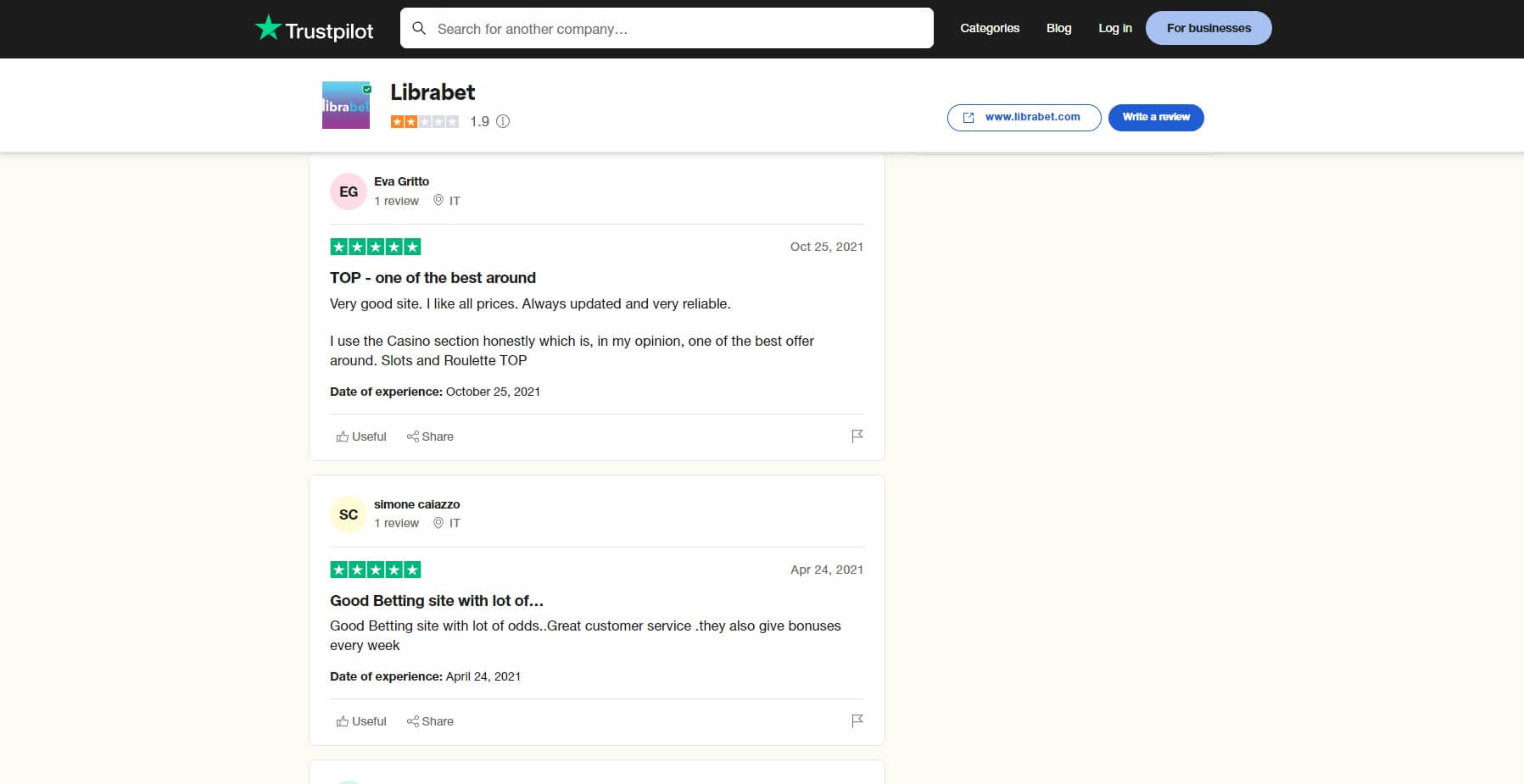 LibraBet Real Reviews