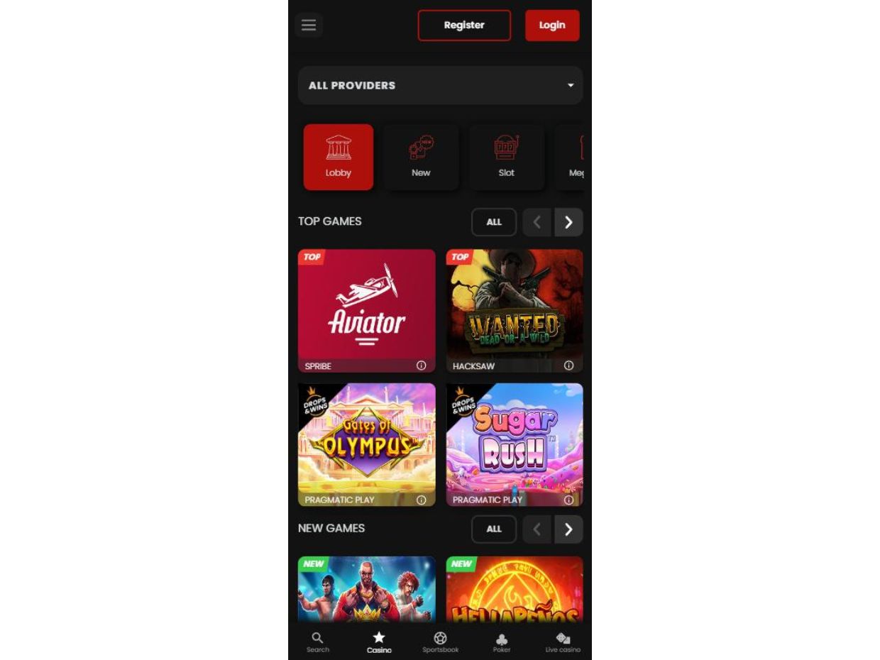 Play Casino Games On Chipstars Mobile