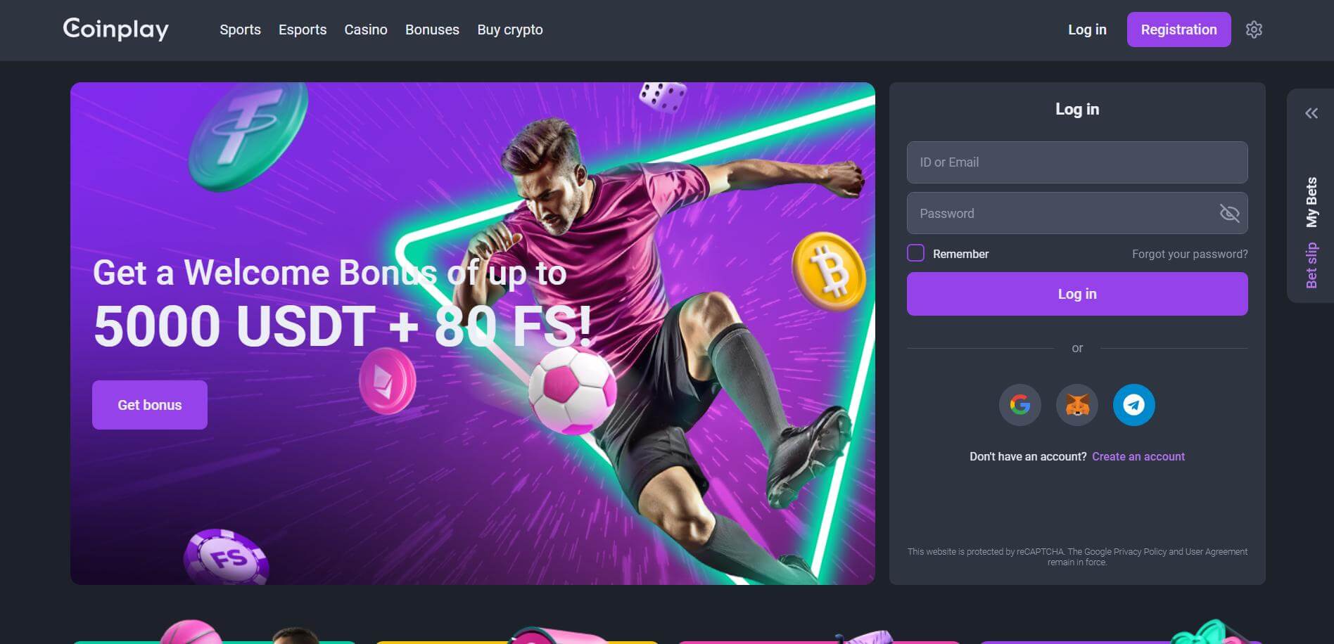 Login to Your CoinPlay Account