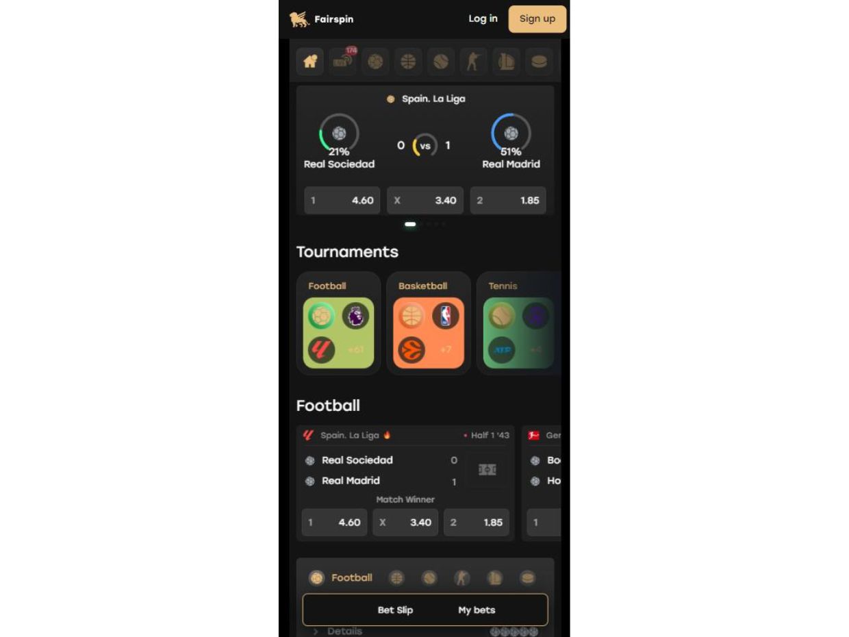 Mobile Review FairSpin