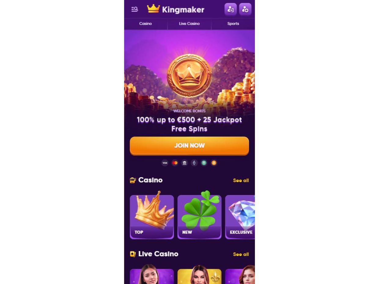 Kingmaker Mobile App User Experience