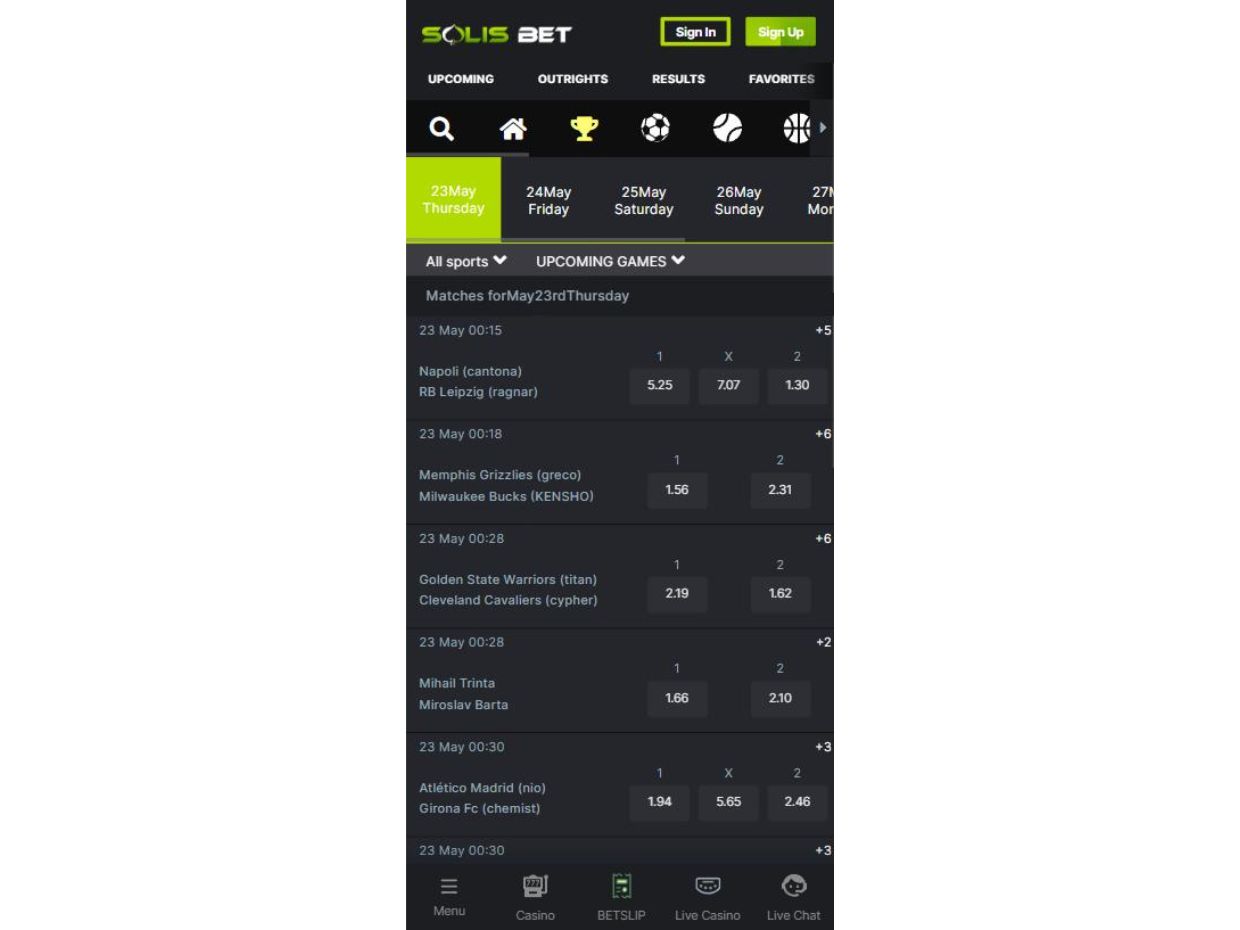 Comprehensive Review Of SolisBet Mobile