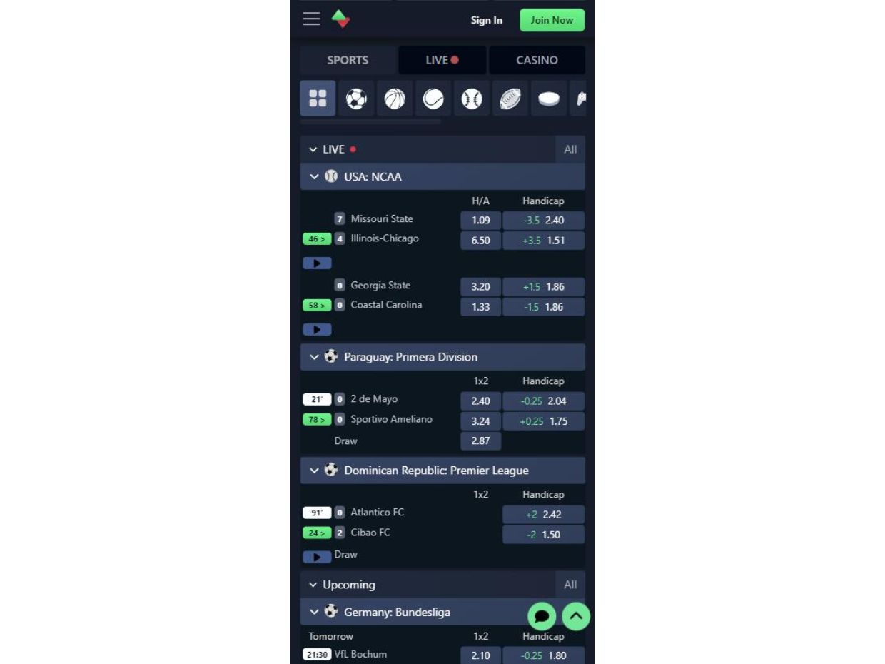 Explore SportBet One Mobile Betting Features