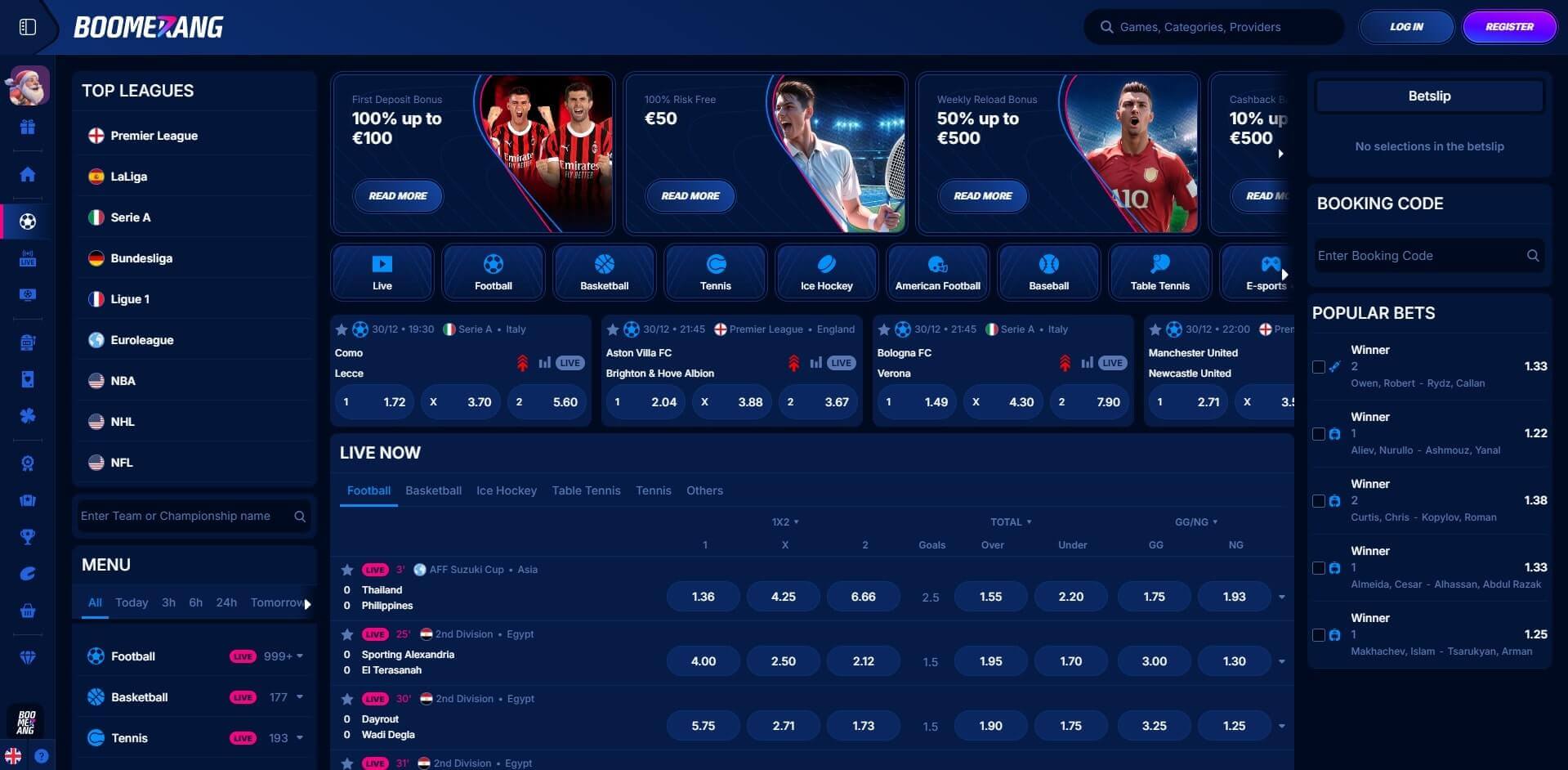 Review Boomerang Bet