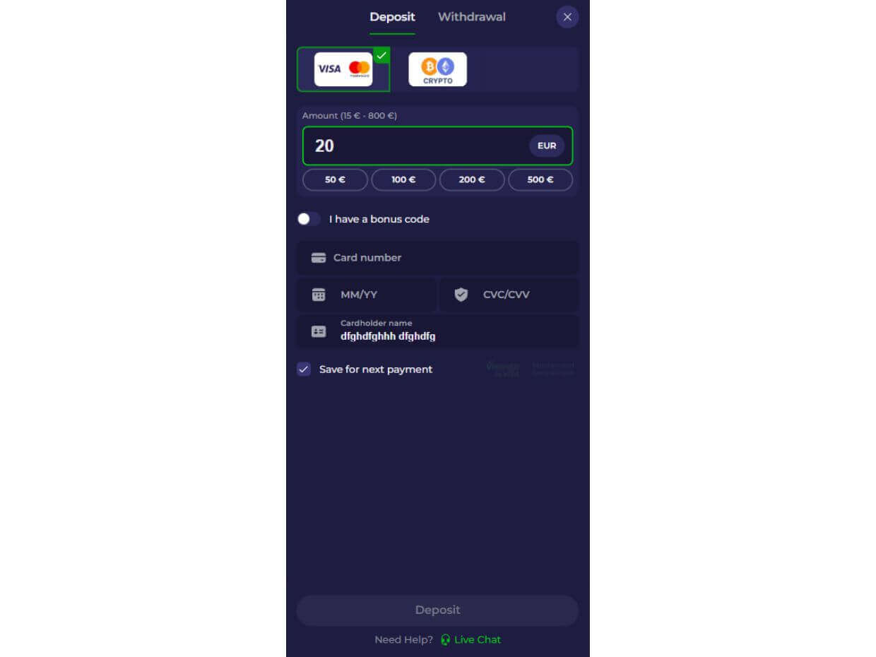 Mobile Deposit Lazybar