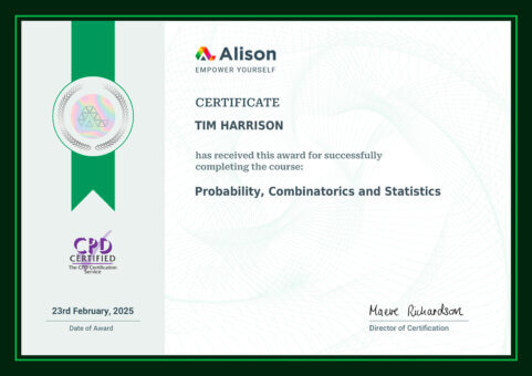 Probability, Combinatorics and Statistics