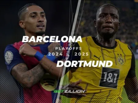 UCL 24 25 Playoffs Barca BVB