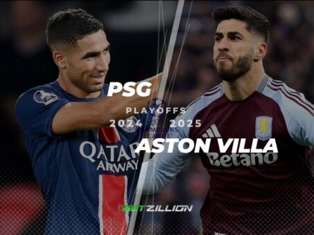 UCL Playoffs 24 25 PSG Aston Villa