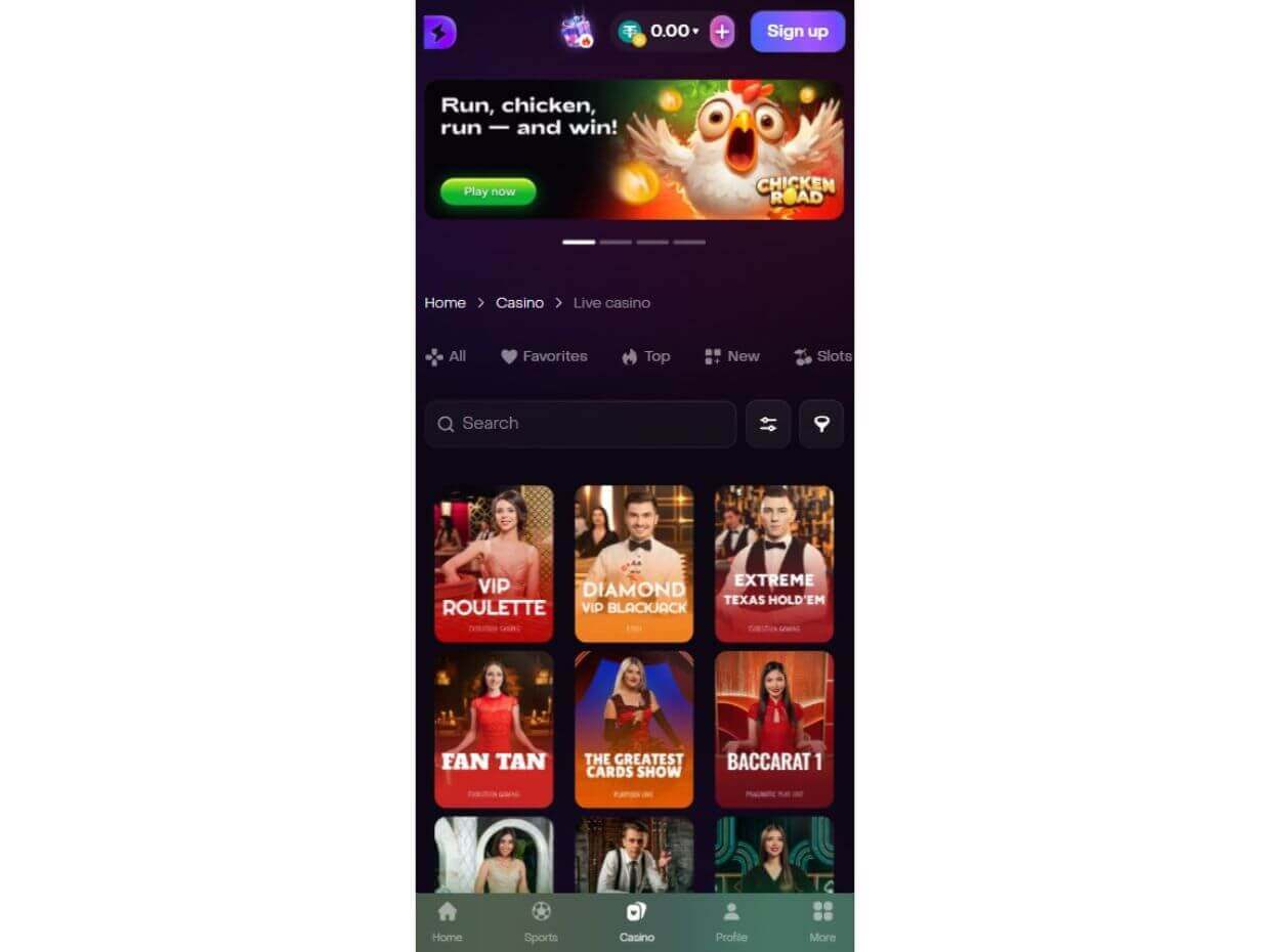 Dexport.io Mobile Live Casino – Real-Time Casino Gaming on Mobile