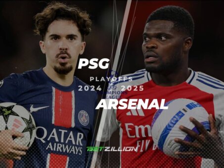 UCL Playoffs 24 25 PSG Arsenal