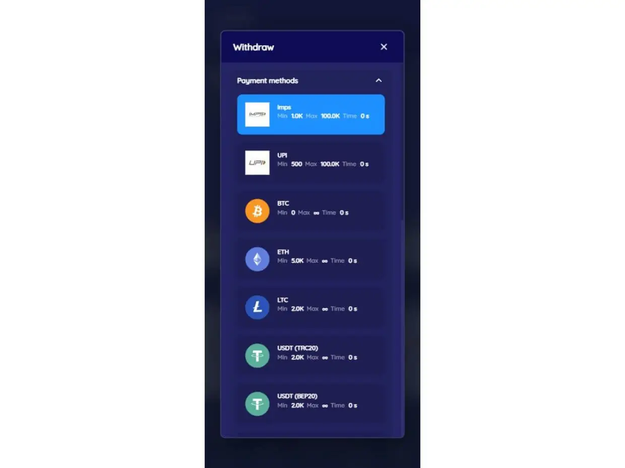 Mobile Withdrawal PaidBet
