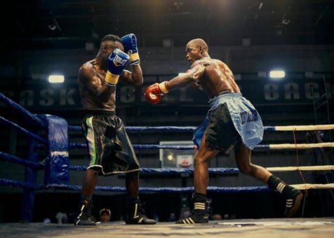 Boxer in action in the main section for Betzillion