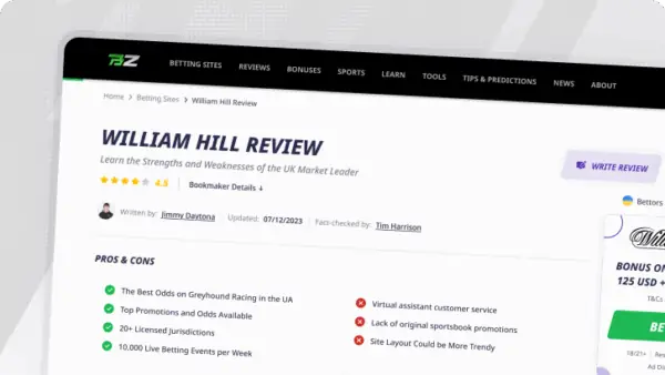 Illustration for Betzillion reviews section