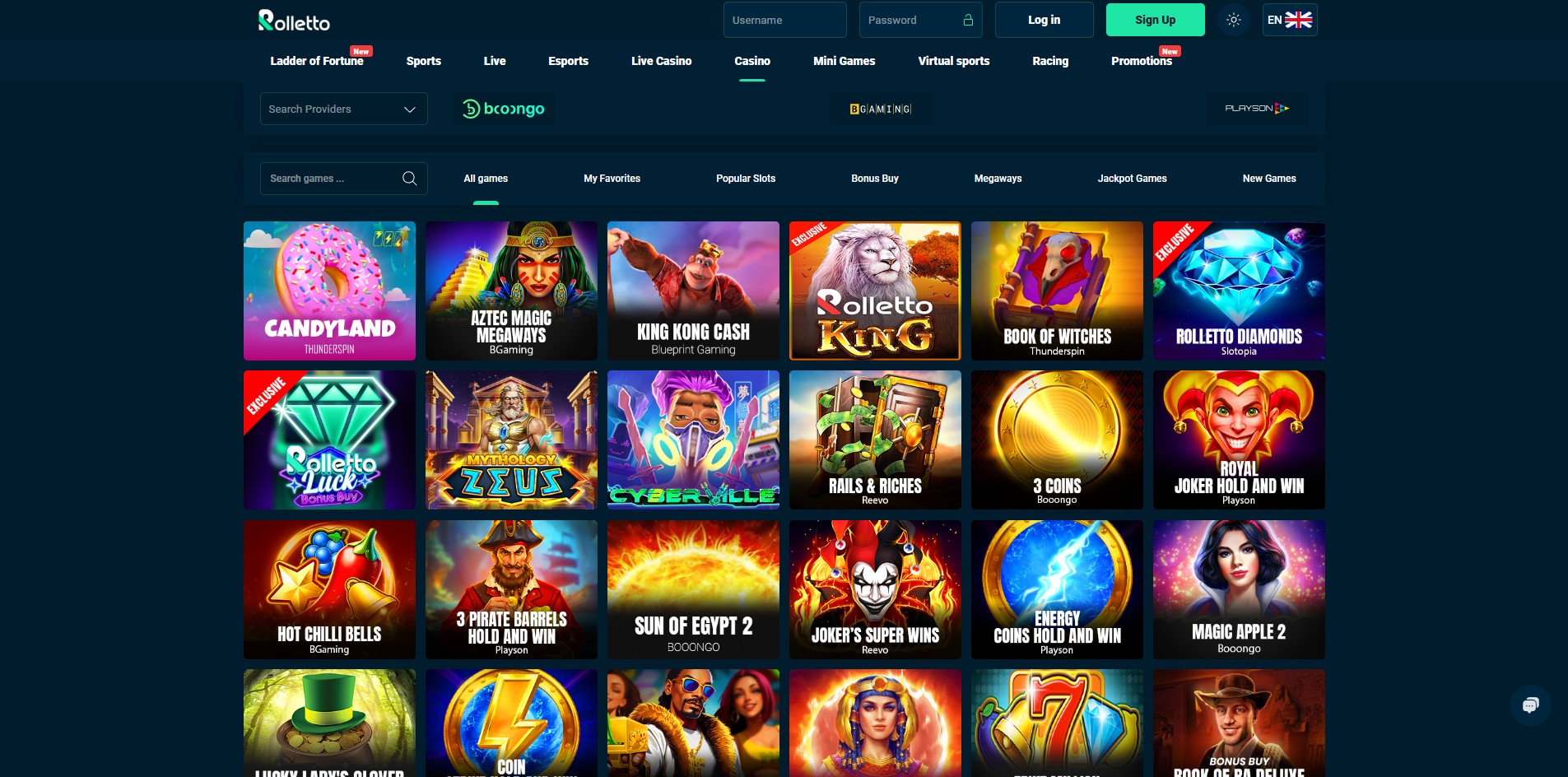 Rolletto Uk Casino