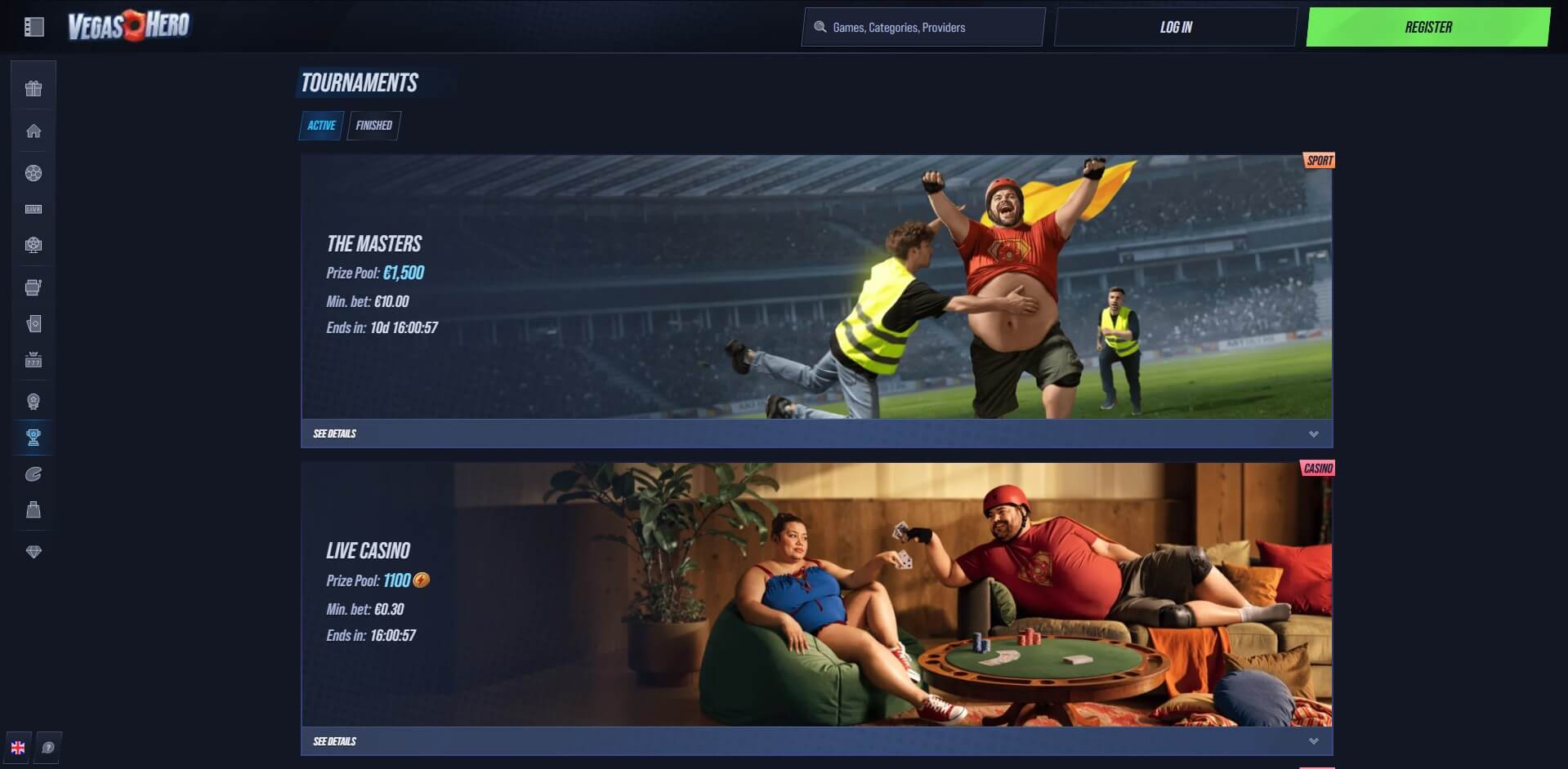 Vegashero Tournaments