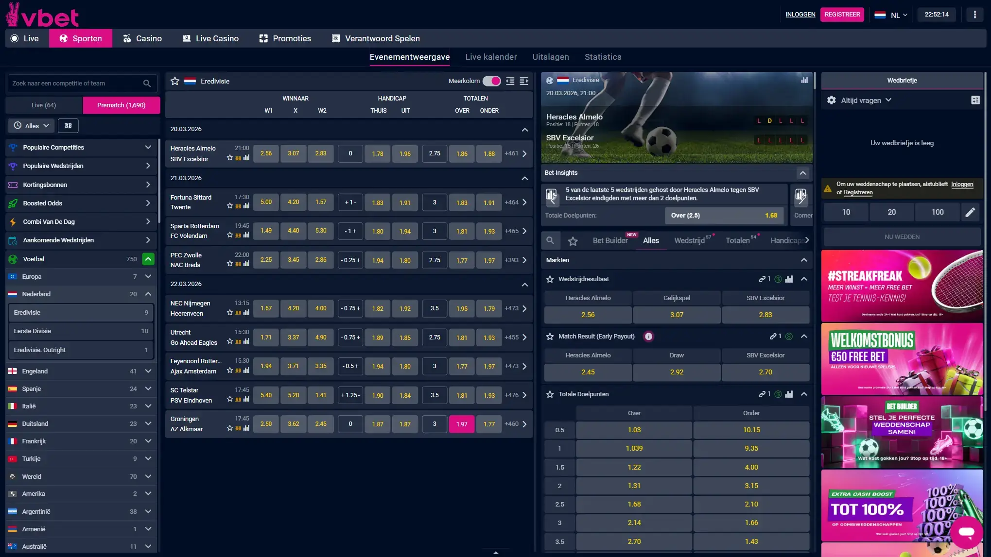 VBet Website